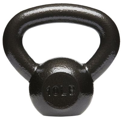 Черное литое железо покрасило тренировку веса 2kg Kettlebell конкуренции стальную