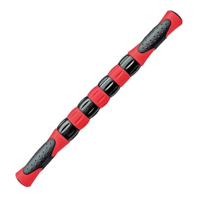 TPR нося черноту клуба йоги ручки 44cm ролика массажа мышцы красную